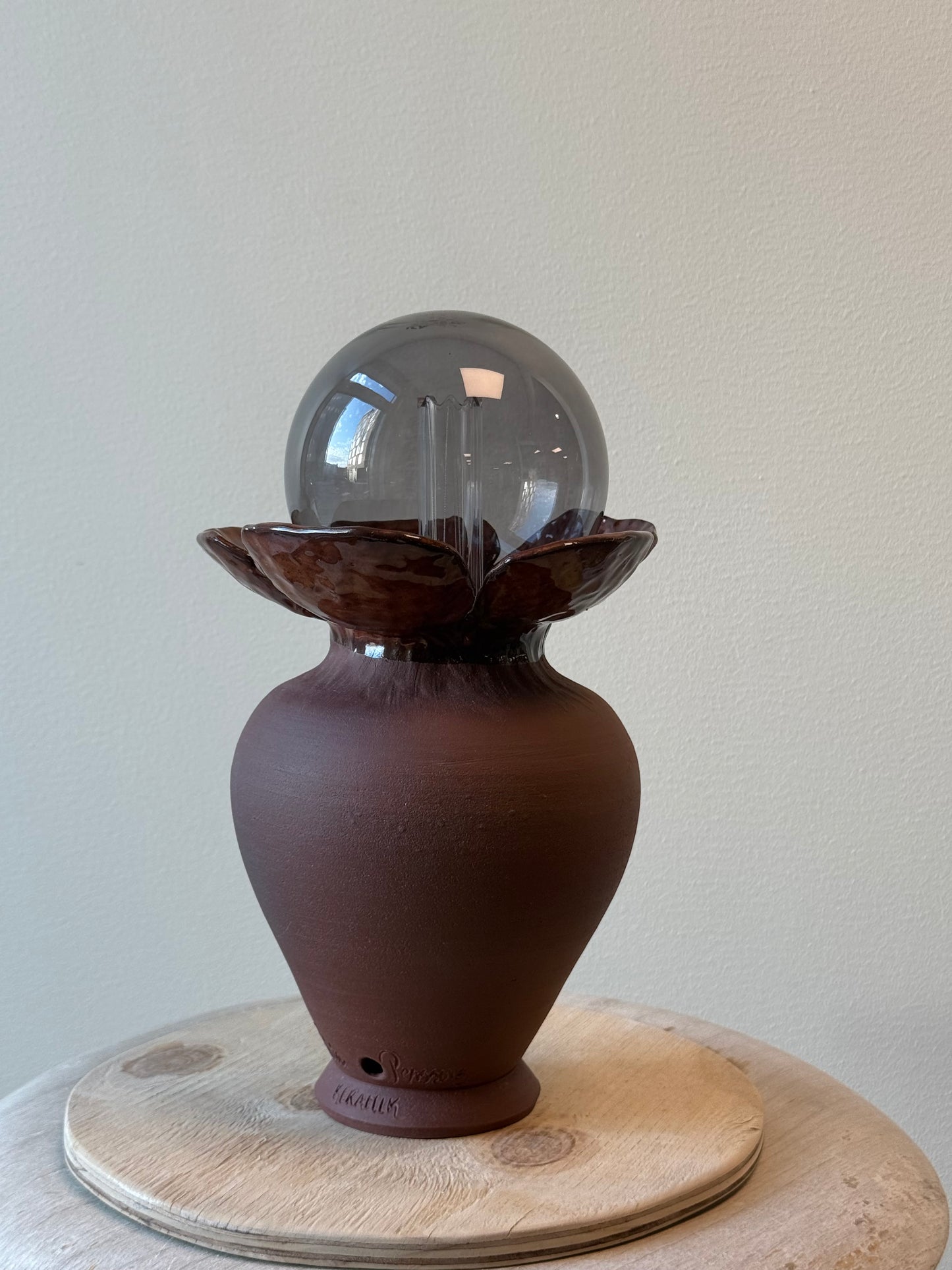 Blomma lampa